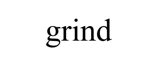 Trademark Logo GRIND