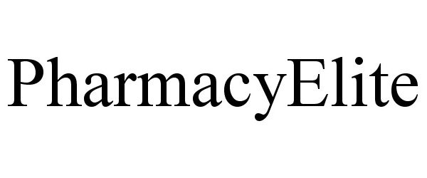 Trademark Logo PHARMACYELITE