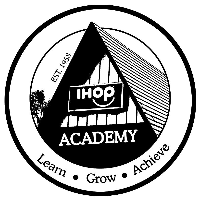Trademark Logo IHOP ACADEMY LEARN GROW ACHIEVE EST. 1958