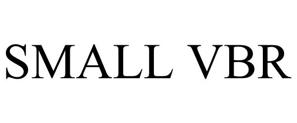 Trademark Logo SMALL VBR