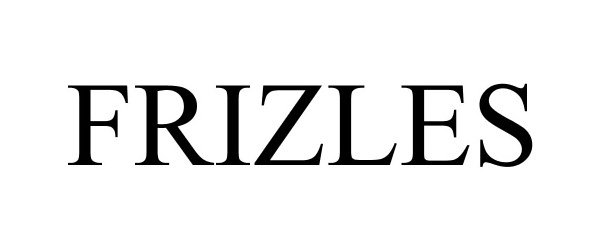 Trademark Logo FRIZLES