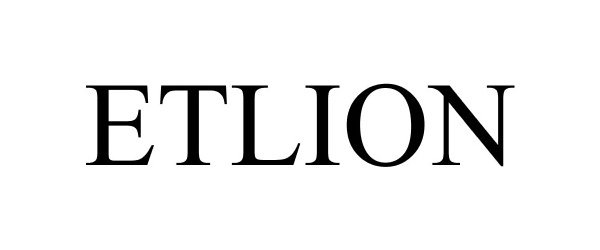 Trademark Logo ETLION
