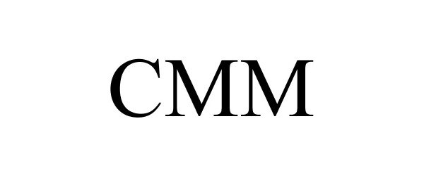 Trademark Logo CMM