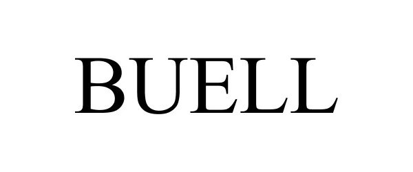Trademark Logo BUELL