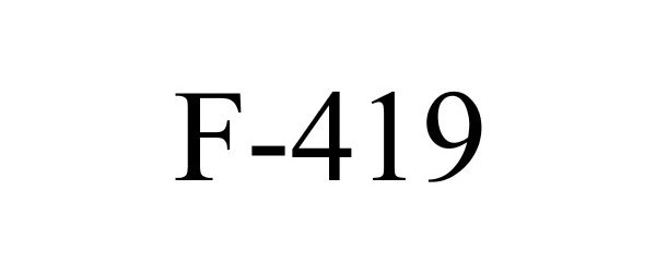 F-419