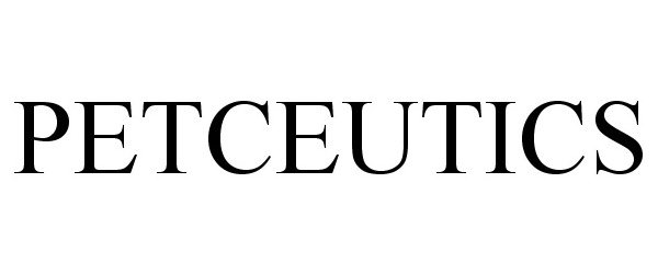 Trademark Logo PETCEUTICS