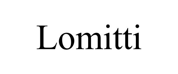 Trademark Logo LOMITTI