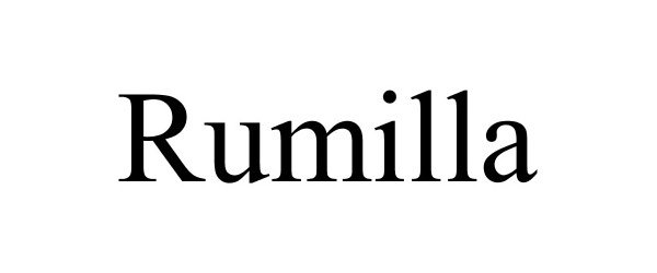 Trademark Logo RUMILLA