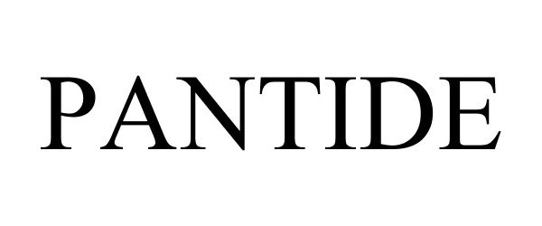 Trademark Logo PANTIDE