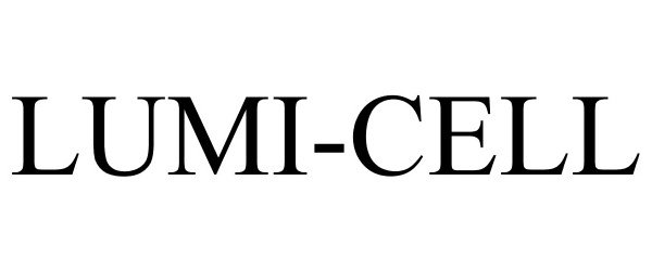 Trademark Logo LUMI-CELL
