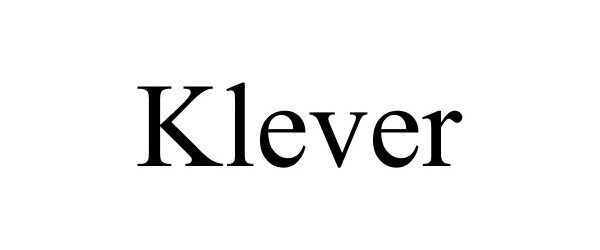 Trademark Logo KLEVER