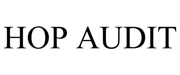 Trademark Logo HOP AUDIT