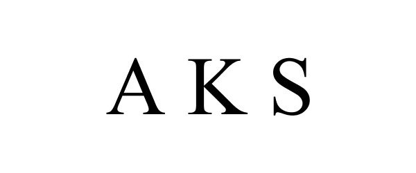 Trademark Logo A K S