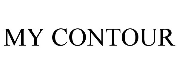 Trademark Logo MY CONTOUR