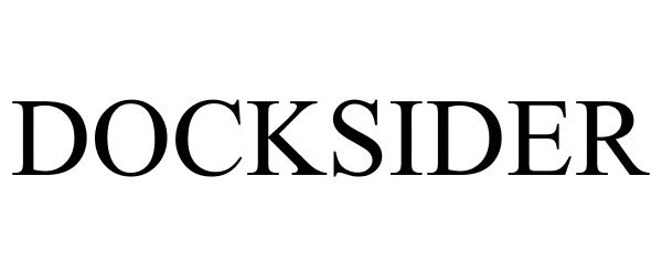 Trademark Logo DOCKSIDER