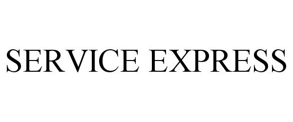 Trademark Logo SERVICE EXPRESS