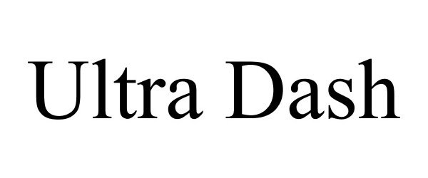 Trademark Logo ULTRA DASH