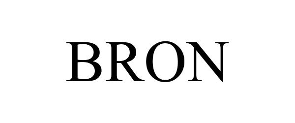 Trademark Logo BRON