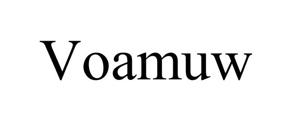 Trademark Logo VOAMUW