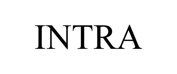 Trademark Logo INTRA