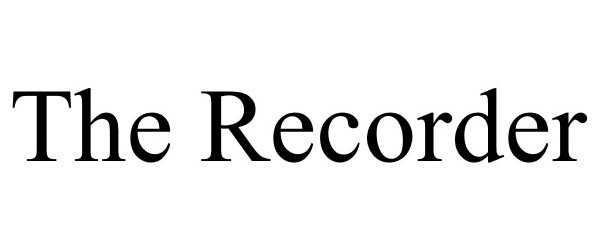  THE RECORDER