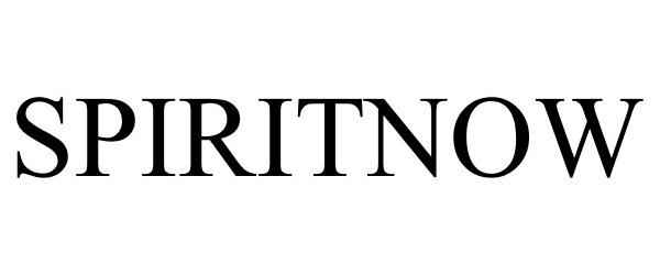 Trademark Logo SPIRITNOW