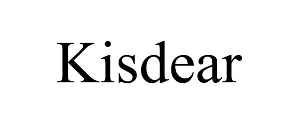 Trademark Logo KISDEAR