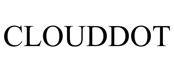 Trademark Logo CLOUDDOT