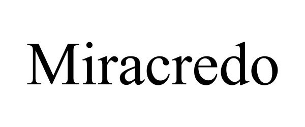 Trademark Logo MIRACREDO