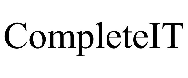 Trademark Logo COMPLETEIT