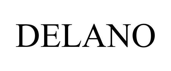 Trademark Logo DELANO