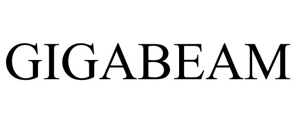 Trademark Logo GIGABEAM