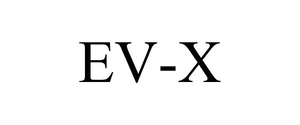 Trademark Logo EV-X