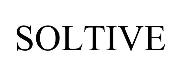 Trademark Logo SOLTIVE