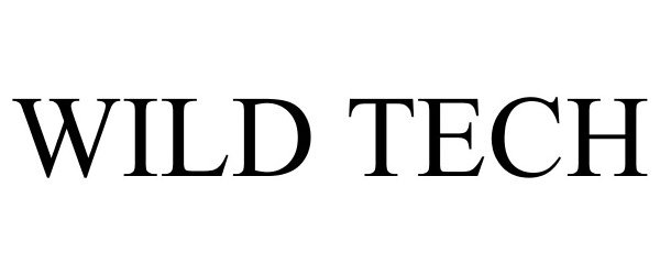 Trademark Logo WILD TECH