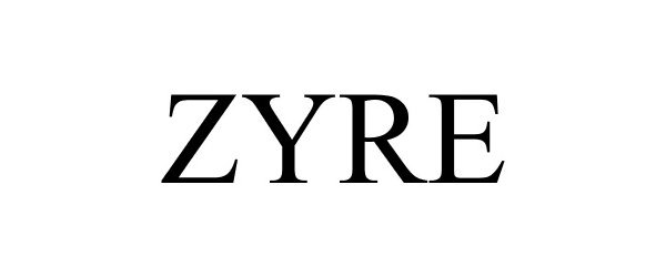 Trademark Logo ZYRE
