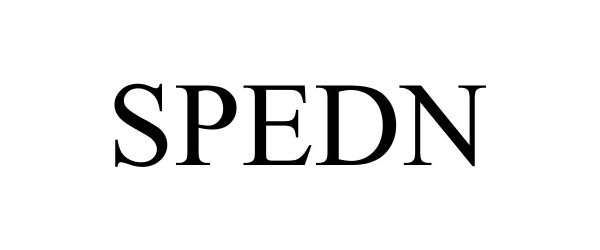 Trademark Logo SPEDN