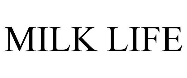 Trademark Logo MILK LIFE