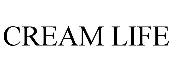 Trademark Logo CREAM LIFE