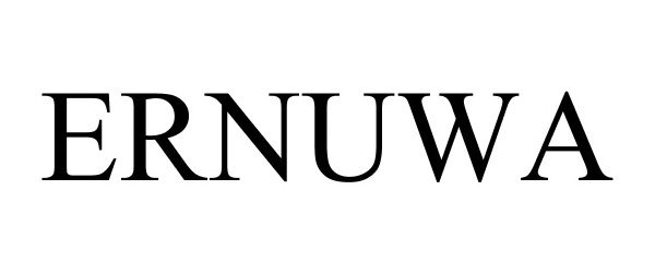 Trademark Logo ERNUWA