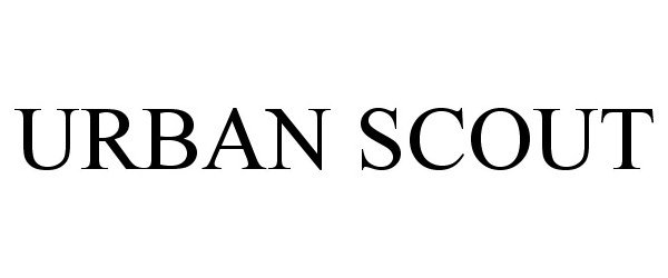 Trademark Logo URBAN SCOUT