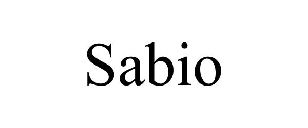Trademark Logo SABIO