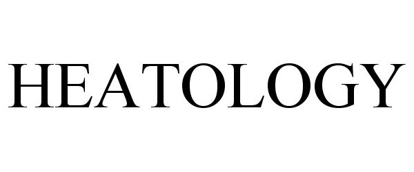 Trademark Logo HEATOLOGY