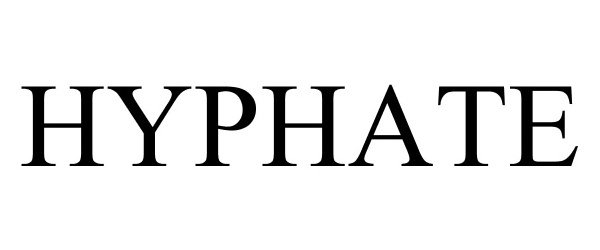 Trademark Logo HYPHATE