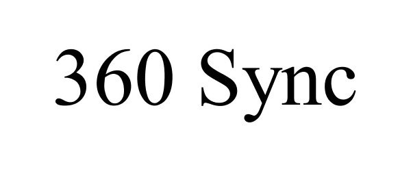 Trademark Logo 360 SYNC