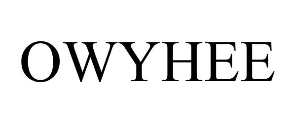 Trademark Logo OWYHEE