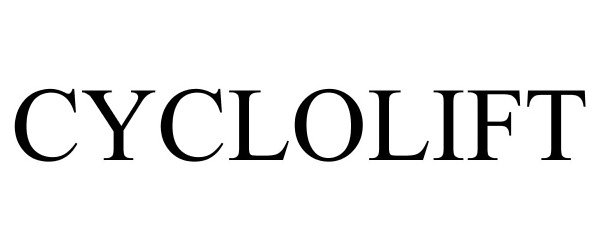 Trademark Logo CYCLOLIFT