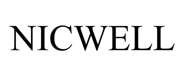 Trademark Logo NICWELL