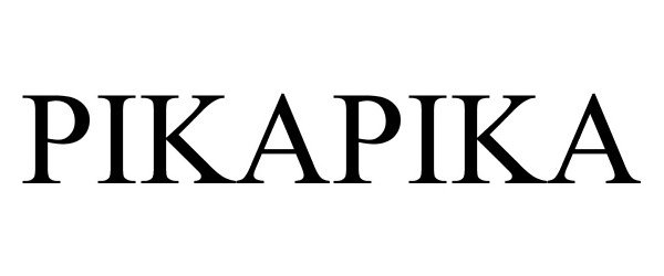 Trademark Logo PIKAPIKA