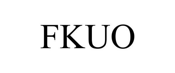 Trademark Logo FKUO